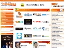 Tablet Screenshot of 100franquicias.com